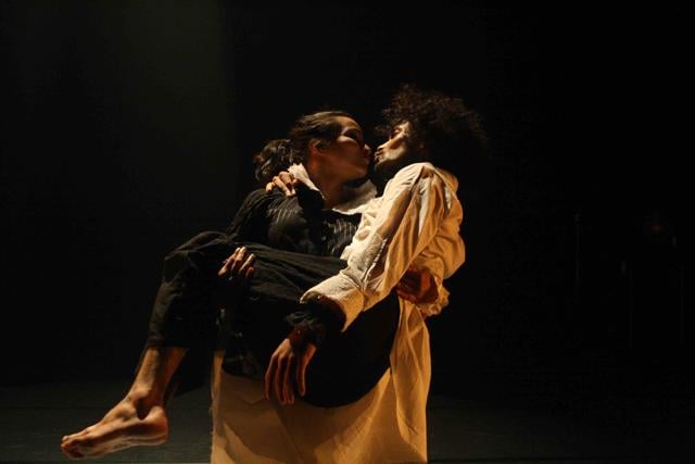 A scene from the play Khwaab-Sa, which is an adaptation of A Midsummer Night’s Dream. A scene from the play Khwaab-Sa, which is an adaptation of A Midsummer Night’s Dream.