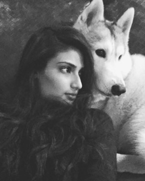 Athiya Shetty has a brood of three dogs. (Instagram/athiyashetty)
