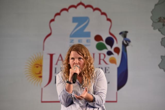 Kate Tempest on the last day of JLF 2017. (Saumya Khandelwal/HT Photo) Kate Tempest on the last day of JLF 2017. (Saumya Khandelwal/HT Photo)