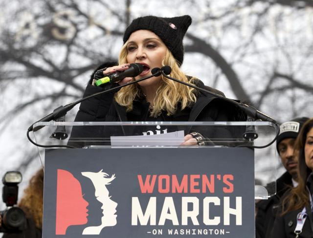Madonna words drew immediate criticism on social media. (AP) Madonna words drew immediate criticism on social media. (AP)