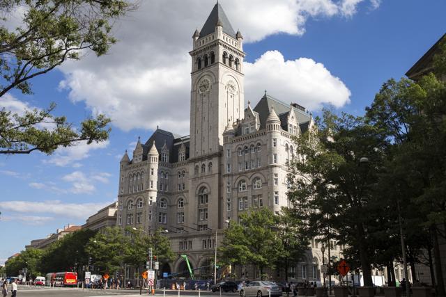 The Trump International Hotel in Washington. (NYT photo) The Trump International Hotel in Washington. (NYT photo)