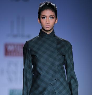 Model Lakshmi Rana used to watch the parade at home with family. (HT Photo)