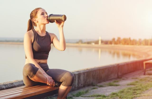 Having a liquid meal is also convenient, and you can even have it at the gym. (Istockphotos) Having a liquid meal is also convenient, and you can even have it at the gym. (Istockphotos)