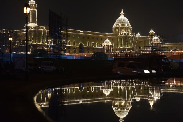 A view of the South Block which houses the Prime Minister’s Office, ministry of defence and the ministry of external affairs. (Virendra Singh Gosain/HT PHOTO) A view of the South Block which houses the Prime Minister’s Office, ministry of defence and the ministry of external affairs. (Virendra Singh Gosain/HT PHOTO)