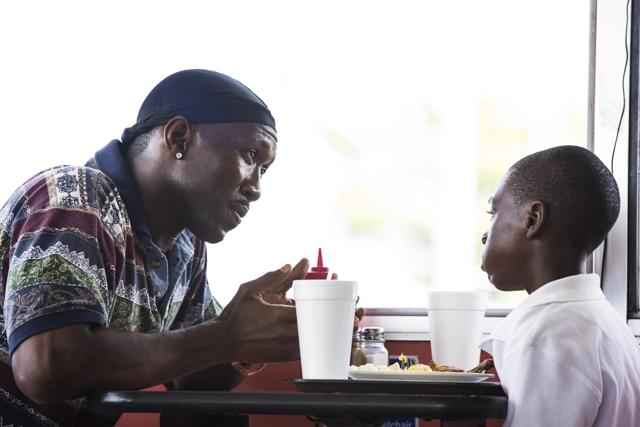 This image released by A24 Films shows Mahershala Ali, left, and Alex Hibbert in a scene from, Moonlight. (AP) This image released by A24 Films shows Mahershala Ali, left, and Alex Hibbert in a scene from, Moonlight. (AP)