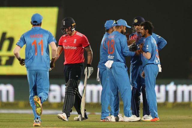 Yuzvendra Chahal picked up two wickets to keep India in the hunt. (BCCI)