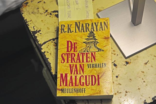 At BE41 BnB in Maastricht, my host kept the Dutch version of Malgudi Days in my room (Saubhadra Chatterji)