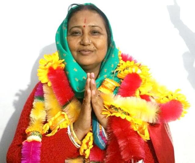 Congress has given ticket to Malti Biswas from Sitarganj. (HT PHOTO) Congress has given ticket to Malti Biswas from Sitarganj. (HT PHOTO)