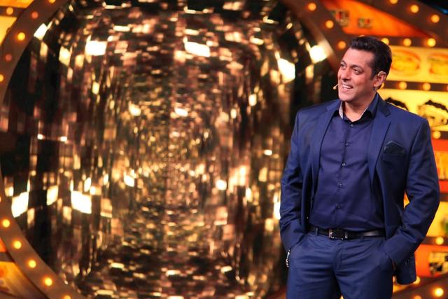 The superstar host Salman Khan