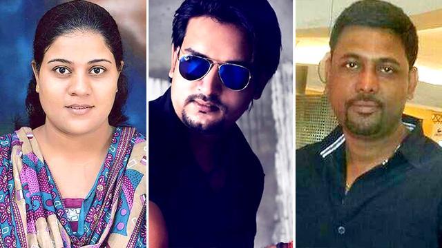 Rinku Yadav (first from left), Vishal Singh (25), Rinku Yadav (centre) and Yajuvendra Singh Sengar were killed in a crash crash. Rinku Yadav (first from left), Vishal Singh (25), Rinku Yadav (centre) and Yajuvendra Singh Sengar were killed in a crash crash.