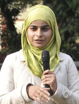 Sabeeha (HT Photo) Sabeeha (HT Photo)