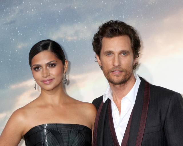 Matthew McConaughey with wife Camila Alves McConaughey at an event. (Shutterstock) Matthew McConaughey with wife Camila Alves McConaughey at an event. (Shutterstock)