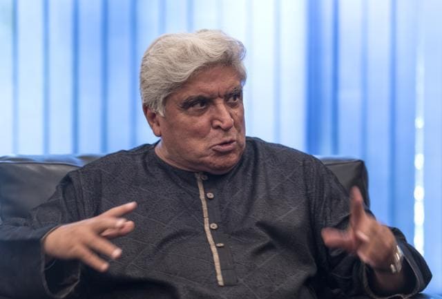 Javed Akhtar says today, people look at the film and see the socio-political and socio-economic elements in the film. (Satish Bate/HT PHOTO)