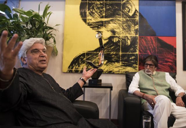 Amitabh Bachchan says there is only one action scene in Deewaar, but it is called an action film. (Satish Bate/HT Photo)