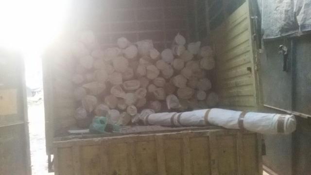 Sandal wood worth Rs 8.12 lakh was seized from an air cargo. (HT PHOTO) Sandal wood worth Rs 8.12 lakh was seized from an air cargo. (HT PHOTO)