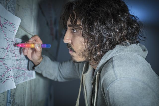 Dev Patel in a still from the film. Dev Patel in a still from the film.