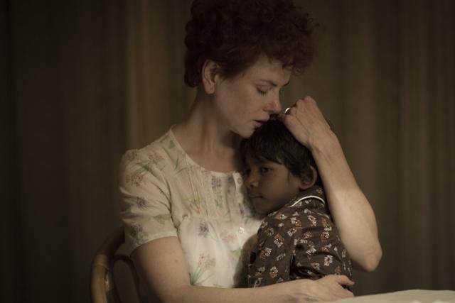 Nicole Kidman and Sunny Pawar in a still from the film Lion. Nicole Kidman and Sunny Pawar in a still from the film Lion.