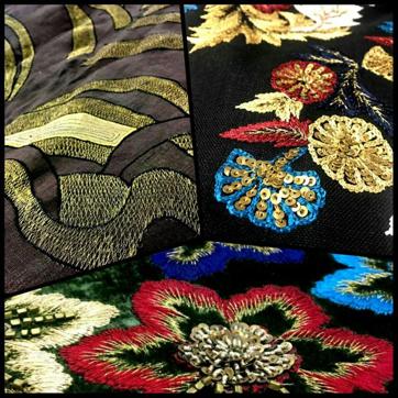 Linen with evening wear embroidery are one of the highlights of Narendra Kumar’s collection. Linen with evening wear embroidery are one of the highlights of Narendra Kumar’s collection.