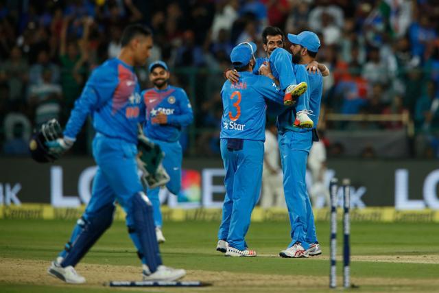 Yuzvendra Chahal picked up 6/25, a record haul by an Indian bowler in Twenty20 Internationals. (BCCI)