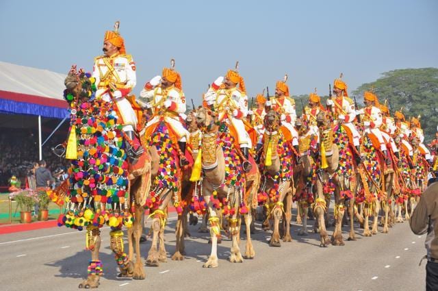 The BSF Camel Contingent is the only one in the world.