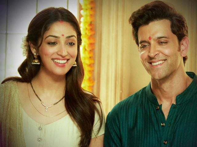 Yami Gautam and Hrithik Roshan in a still from Kaabil. Yami Gautam and Hrithik Roshan in a still from Kaabil.