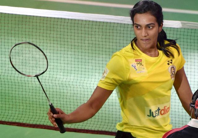 PV Sindhu won the Syed Modi International Badminton Championship in January 2017. (PTI)