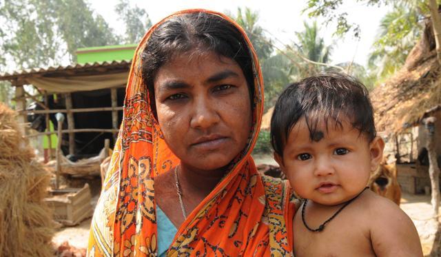 Astami Mondal, who lost her husband Srinibas Mondal to a tiger attack in 2014. (Subhankar Chakraborty/HT Photo) Astami Mondal, who lost her husband Srinibas Mondal to a tiger attack in 2014. (Subhankar Chakraborty/HT Photo)