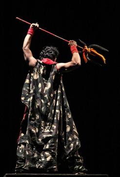 In a play about Ashwatthama, the director says of the doomed character: “In my play, he is not an individual but an instinct — that drives us to kill.” (Photo courtesy: Bengal Reportory ) In a play about Ashwatthama, the director says of the doomed character: “In my play, he is not an individual but an instinct — that drives us to kill.” (Photo courtesy: Bengal Reportory )
