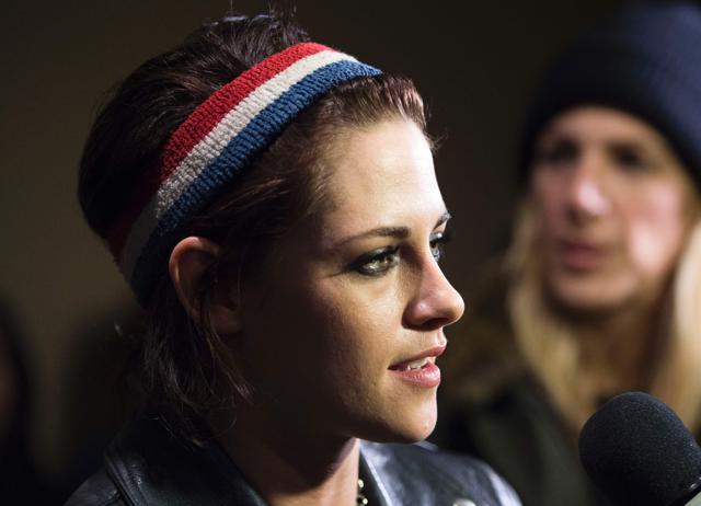 Director/Screenwriter Kristen Stewart speaks to reporters at the Premiere of her movie Come Swim at 2017 Sundance Film Festival in Park City. (AFP) Director/Screenwriter Kristen Stewart speaks to reporters at the Premiere of her movie Come Swim at 2017 Sundance Film Festival in Park City. (AFP)