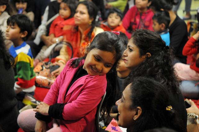 The Gurgaon Children’s Literature Festival has received an overwhelming response from families and residents. (Parveen Kumar/HTPhoto) The Gurgaon Children’s Literature Festival has received an overwhelming response from families and residents. (Parveen Kumar/HTPhoto)