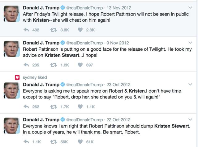 In honour of Kristen Stewart hosting SNL, 8 times Trump attacked her on  Twitter | Hindustan Times
