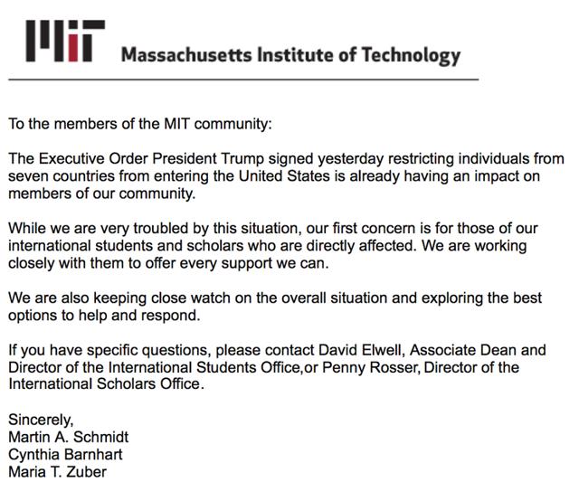 MIT letter (MIT website) MIT letter (MIT website)