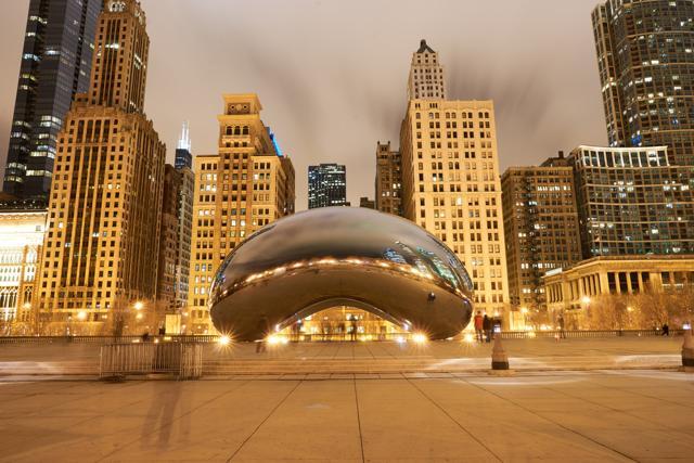 Kapoor spoke out against “abhorrent government policies” and said he would use the award money to help alleviate the refugee crisis. (In picture) His public sculpture Cloud Gate in Chicago. (Shutterstock) Kapoor spoke out against “abhorrent government policies” and said he would use the award money to help alleviate the refugee crisis. (In picture) His public sculpture Cloud Gate in Chicago. (Shutterstock)