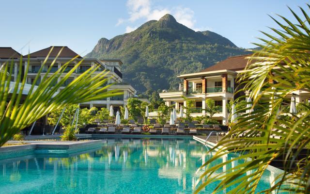 The swimming pool at the Savoy Resort & Spa in the Seychelles. (AFP) The swimming pool at the Savoy Resort & Spa in the Seychelles. (AFP)