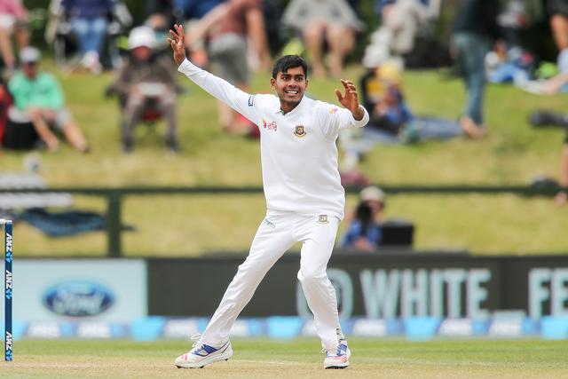 Mehedi Hasan starred on debut for Bangladesh as he picked up 19 wickets in the two Tests against England. (Getty Images) Mehedi Hasan starred on debut for Bangladesh as he picked up 19 wickets in the two Tests against England. (Getty Images)