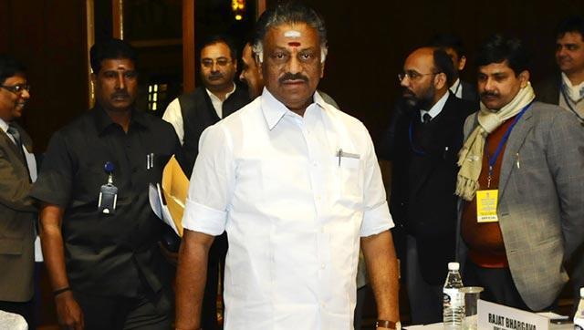 O Panneerselvam took charge as the chief-minister after Jayalalithaa is unseated by the Supreme Court. (Vipin Kumar/HT File Photo)