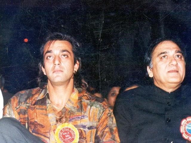 The father-son duo at an event. The father-son duo at an event.