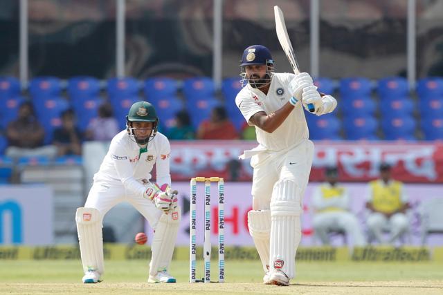 Murali Vijay notched up his 15th fifty and first against Bangladesh, having scored a hundred against them in Fatullah. (BCCI)