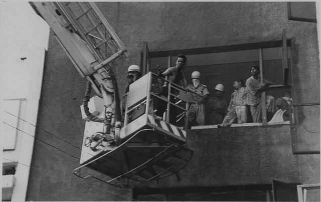 Rescue operation at the Uphaar theatre where a fire broke out in 1997. (HT File Photo) Rescue operation at the Uphaar theatre where a fire broke out in 1997. (HT File Photo)
