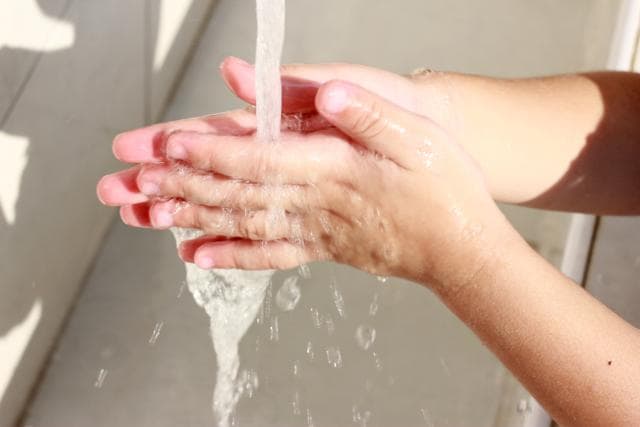 The simple act of washing hands can go a long way. (Shutterstock) The simple act of washing hands can go a long way. (Shutterstock)