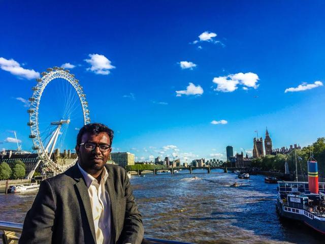 IIM-L student Sharath Kumar wants to pursue his passion in writing fiction. (Handout image)