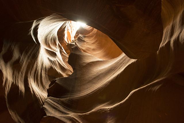 Sunlight shines through the heart of Arizona in Antelope Canyon. (Istock) Sunlight shines through the heart of Arizona in Antelope Canyon. (Istock)