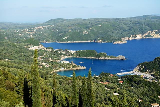 A heart-shaped lagoon in Corfu. (Istock) A heart-shaped lagoon in Corfu. (Istock)