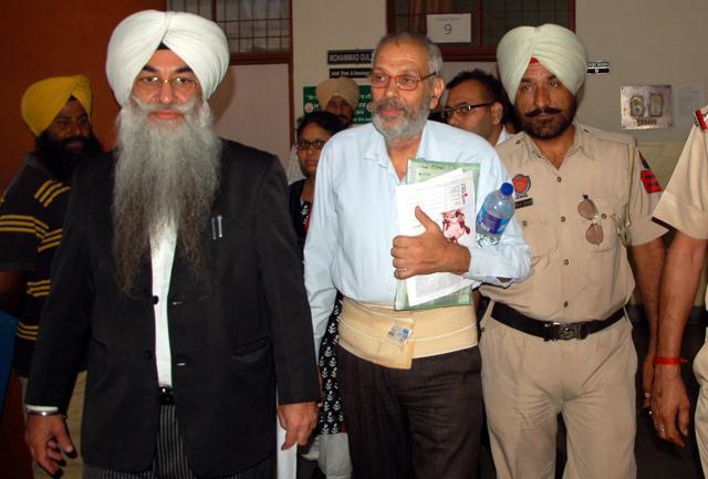 Khobad Gandhy, who is accused of supporting Maoists, at a court in Delhi on October 18, 2016. (Bharat Bhushan/ HT file photo) Khobad Gandhy, who is accused of supporting Maoists, at a court in Delhi on October 18, 2016. (Bharat Bhushan/ HT file photo)