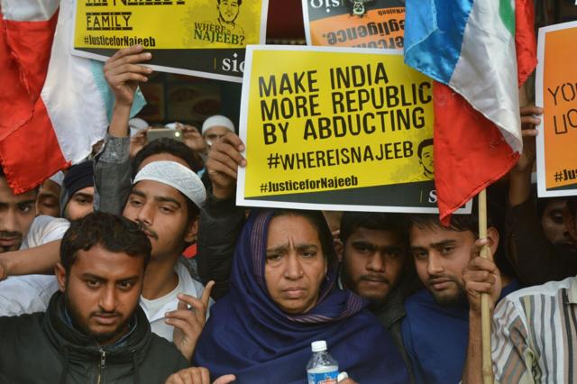 Hundreds Join Lucknow Protest March, Demand Probe In Missing JNU ...