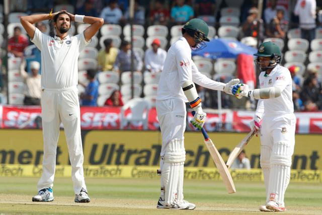 Mushfiqur Rahim closed in on his second century against India. Catch live cricket score of India vs Bangladesh here (BCCI)