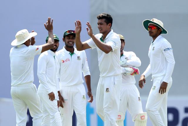 Taskin Ahmed picked up both KL Rahul and Murali Vijay as Bangladesh attempted to curb the flow of runs. (BCCI) Taskin Ahmed picked up both KL Rahul and Murali Vijay as Bangladesh attempted to curb the flow of runs. (BCCI)