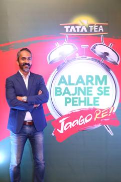 Sushant Dash, Regional President- India, Tata Global Beverages at the TVC launch in Mumbai. (Tata Tea) Sushant Dash, Regional President- India, Tata Global Beverages at the TVC launch in Mumbai. (Tata Tea)