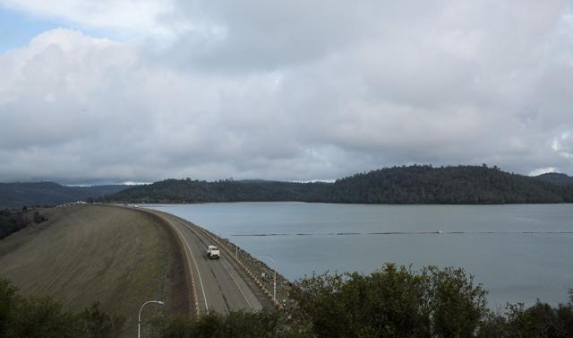 The Oroville reservoir level close to the top of Oroville Dam, after a series of storms led to an increased water level. (Reuters File Photo) The Oroville reservoir level close to the top of Oroville Dam, after a series of storms led to an increased water level. (Reuters File Photo)