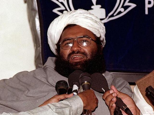Masood Azhar, head of the Jaish-e-Mohammed rebel group. (AFP Photo)